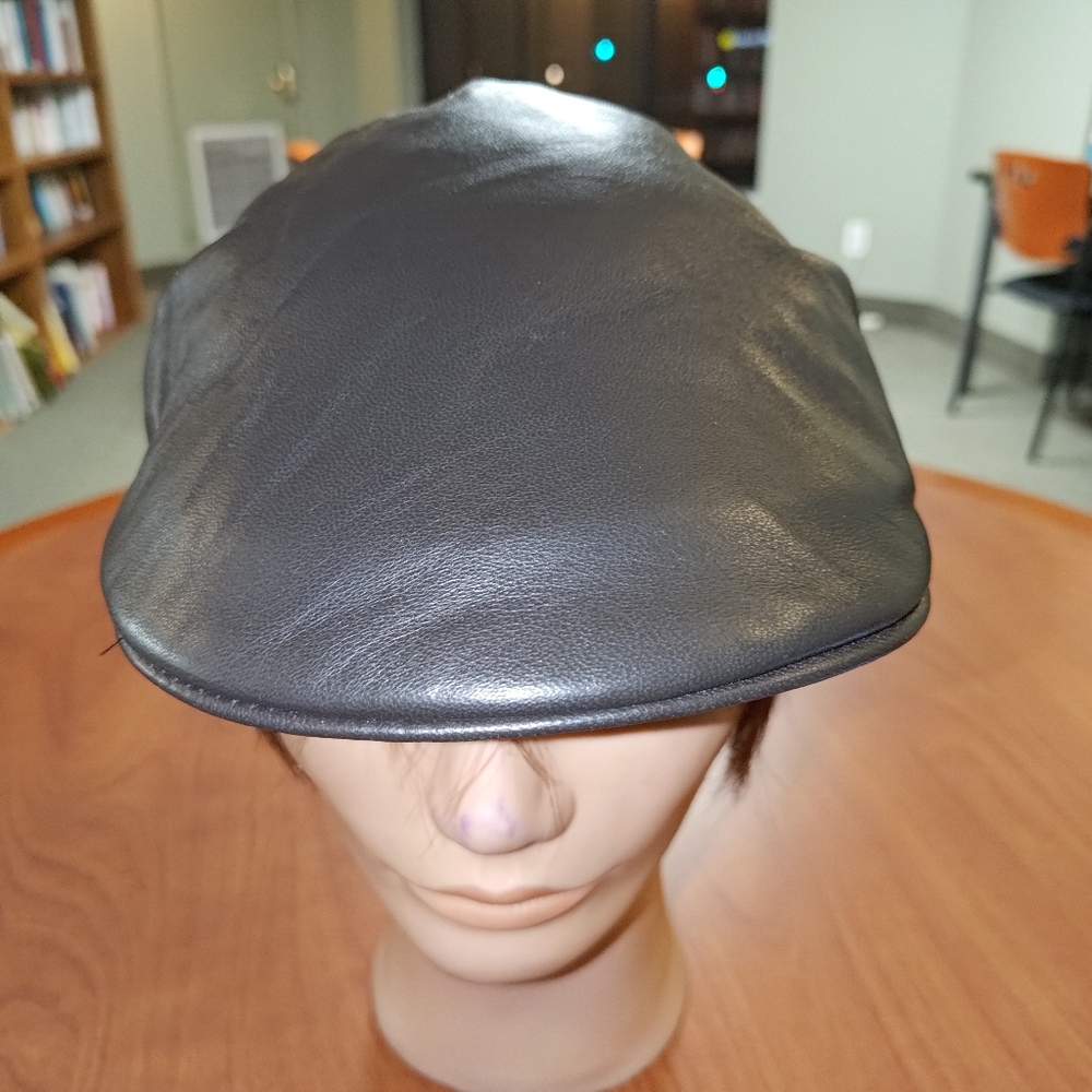 Stefeno Style # 171503 Lambskin Luxe Ascot Cap Hat